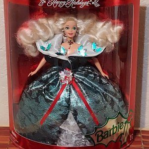 ✅ COLLECTORS 1995 Vintage Special Edition Happy Holidays Barbie